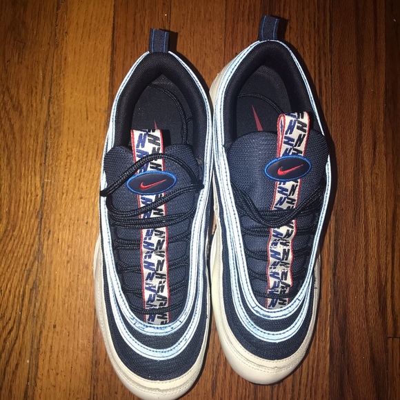 Mens Nike Air Max 97 SE Pull Tab Obsidian - Picture 3 of 9